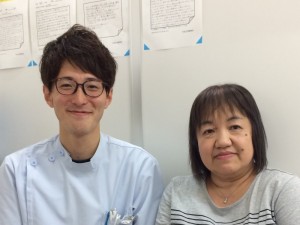 患者さまと遠藤先生　新井さん２